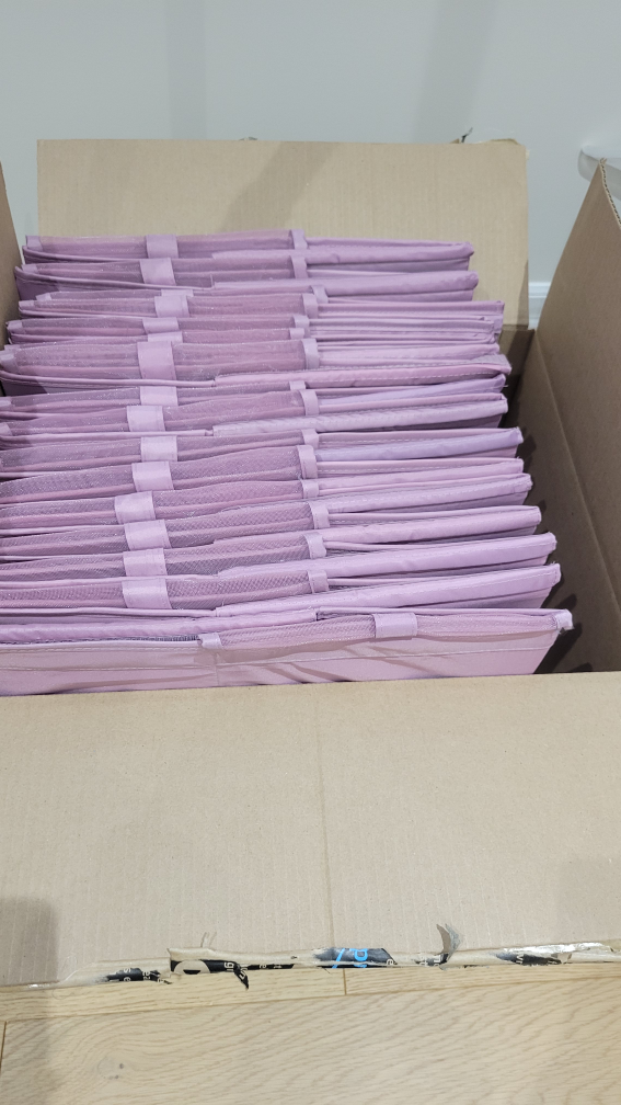 Ikea Skubb Shoe Boxes - Purple - Set of 16 - photo 2