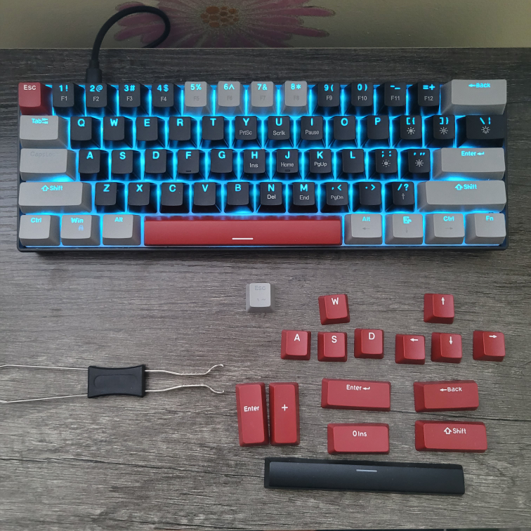 New Backlit Wired Mechanical Keyboard