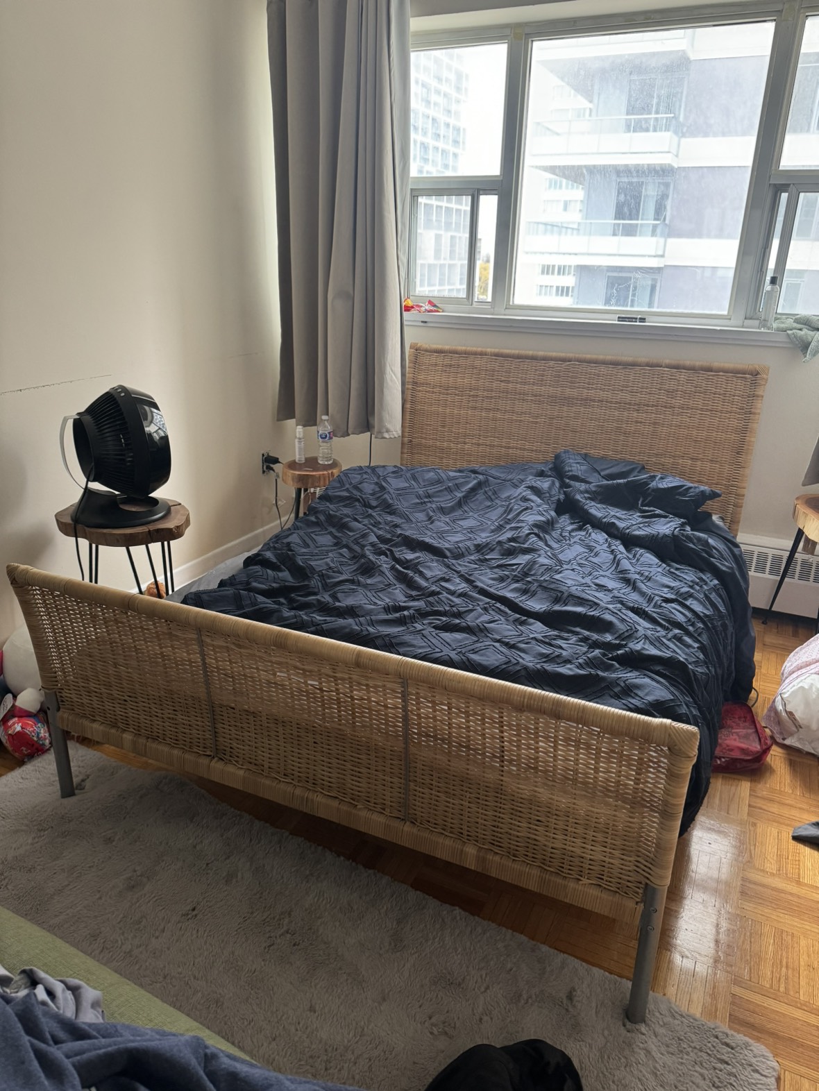 Double/Full Wicker Bed Frame thumbnail