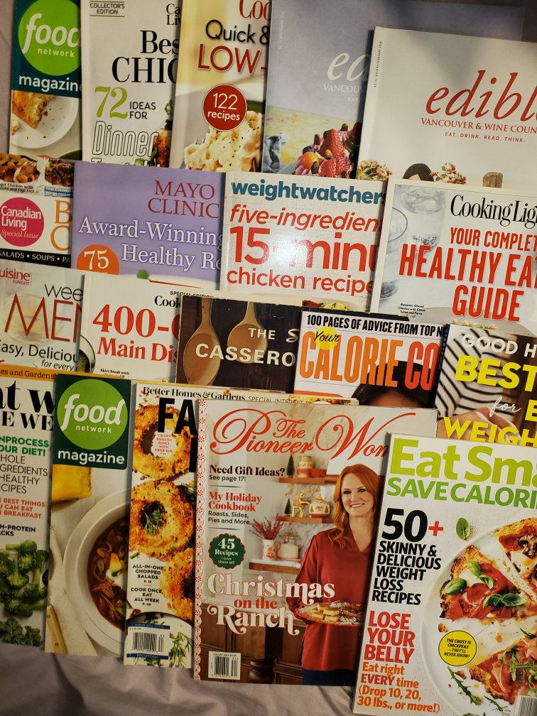 Free free cooking magazines about 40 of them