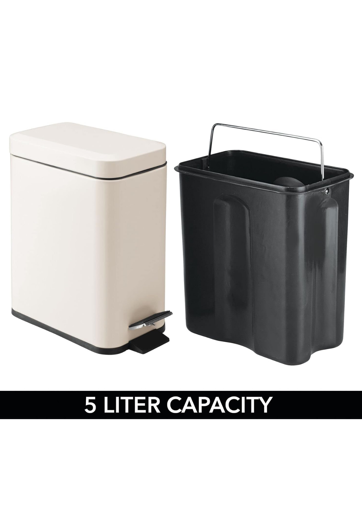 Modern Metal Step Trash - photo 4