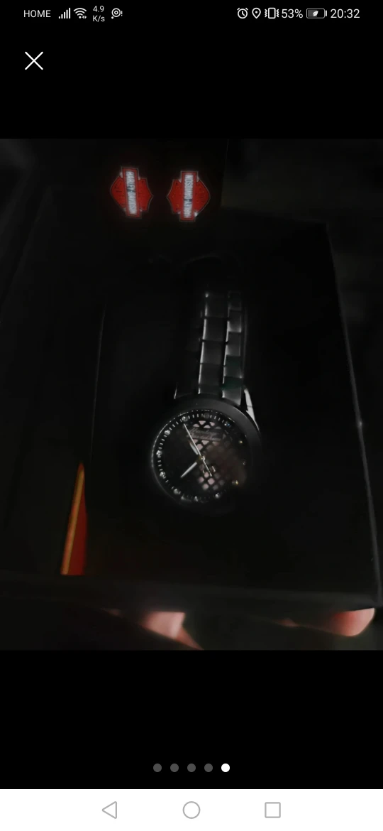 Harley Davidson woman's watch image indicator(4)