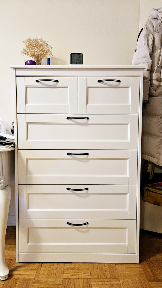 IKEA SONGESAND 6-drawer chest, 82x126 cm (32 1/4x49 5/8 ")