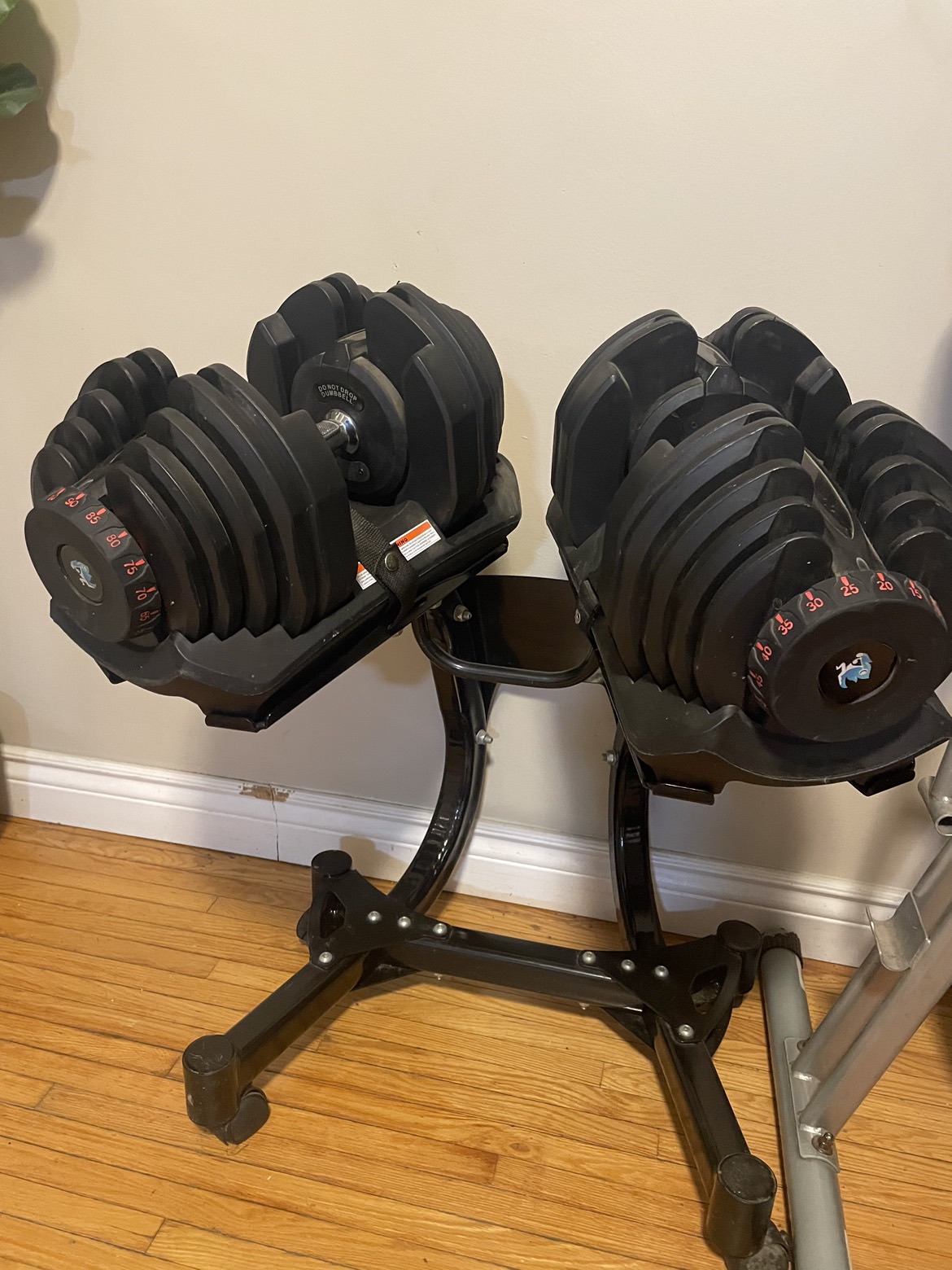 Dumbbell stand & dumbbell