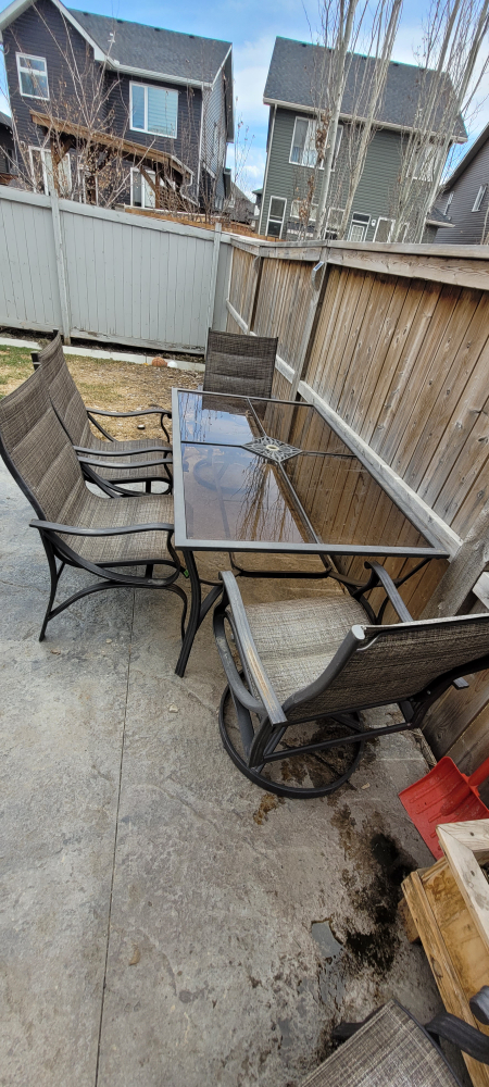 Glass Top Patio Set - photo 3