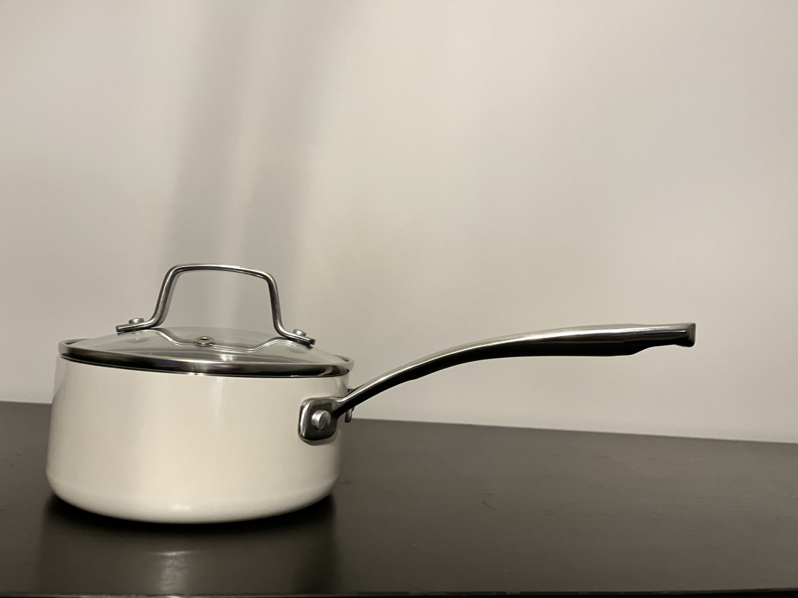 Brand new Martha Stewart nonstick 1 QT sauce pan with lid - photo 5