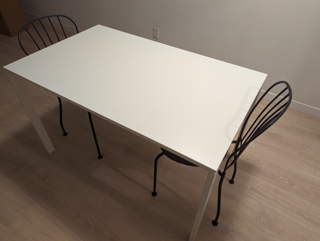 Dining table with two chairs - photo 4