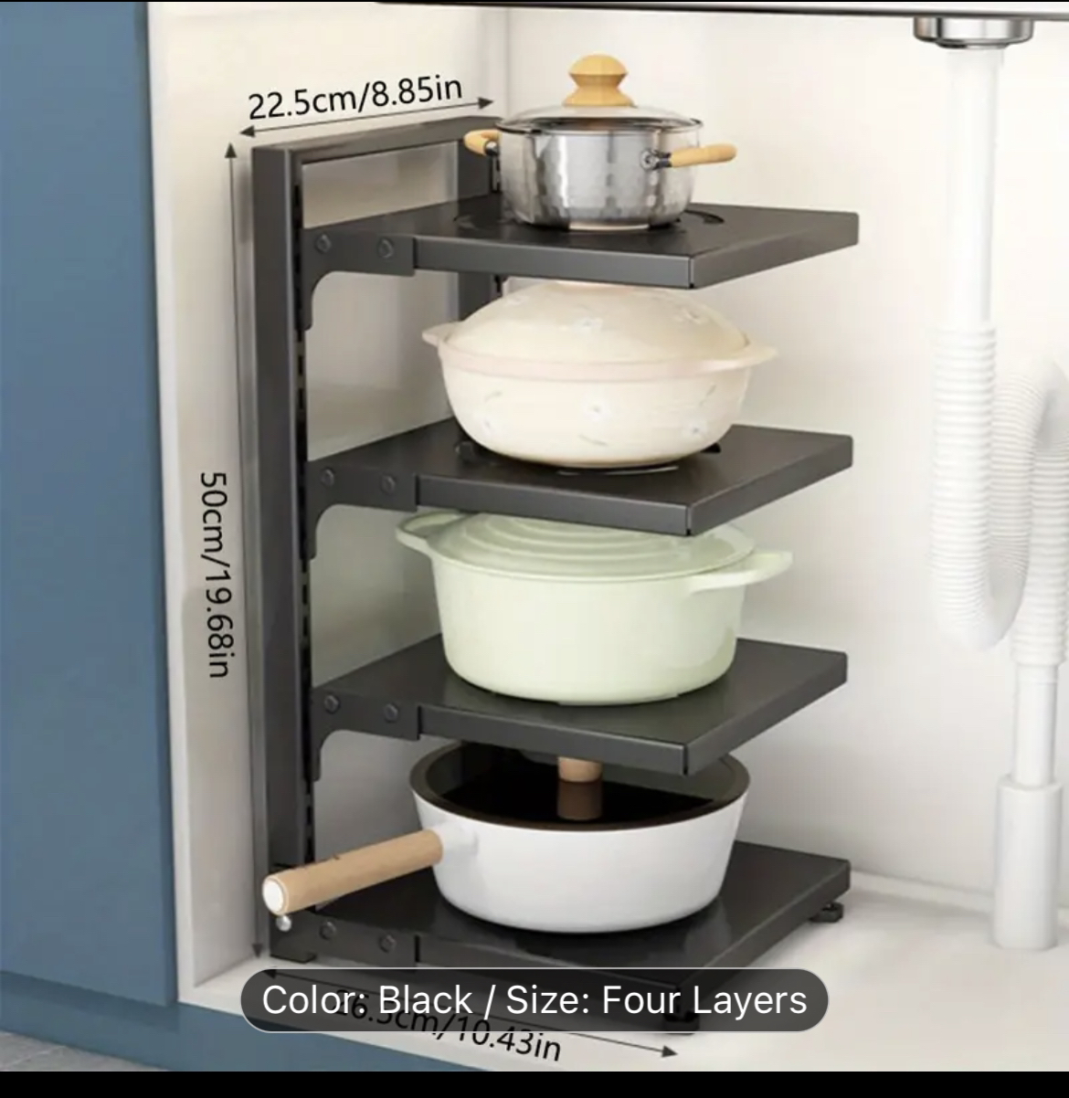 Pot/pan organizer - photo 2