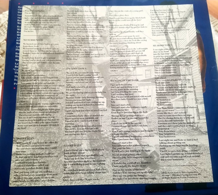 Authentic 1984 Bruce Springsteen Born in the USA 12" Vinyl image indicator(7)