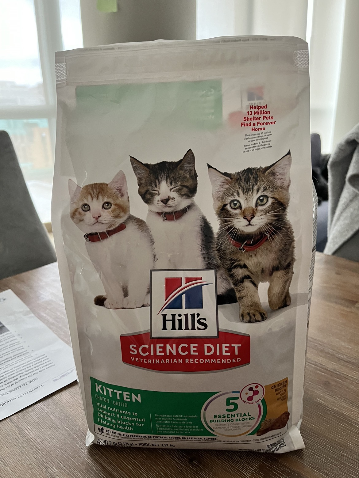 Hill’s Science Kitten dry food