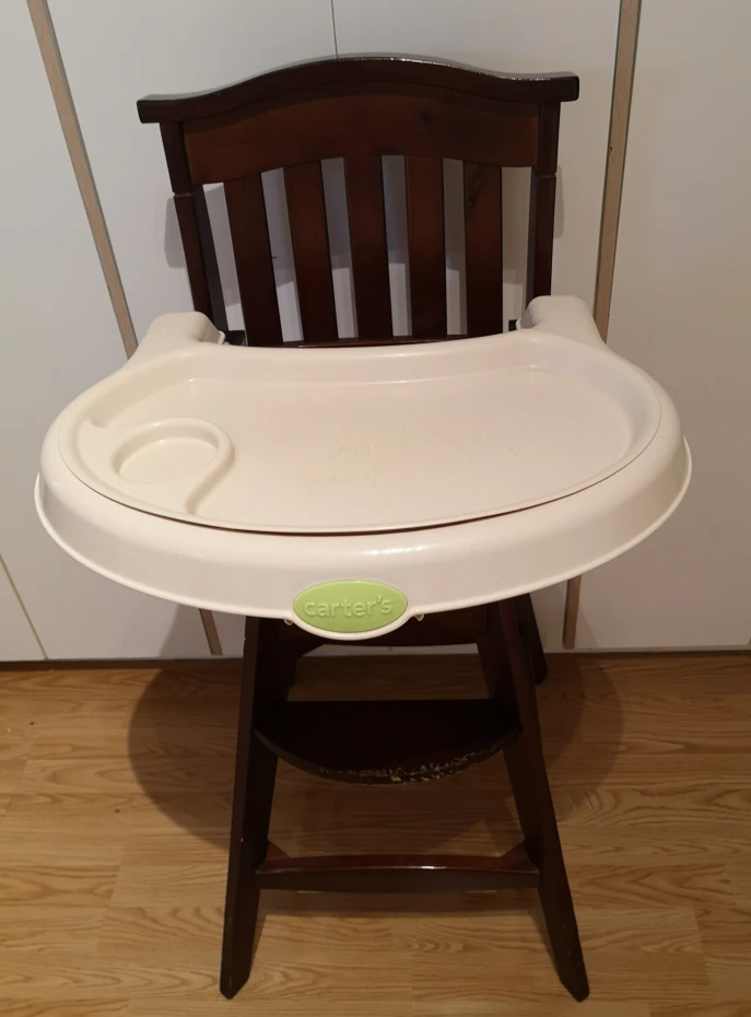High Chair Carter's Cherry Wood