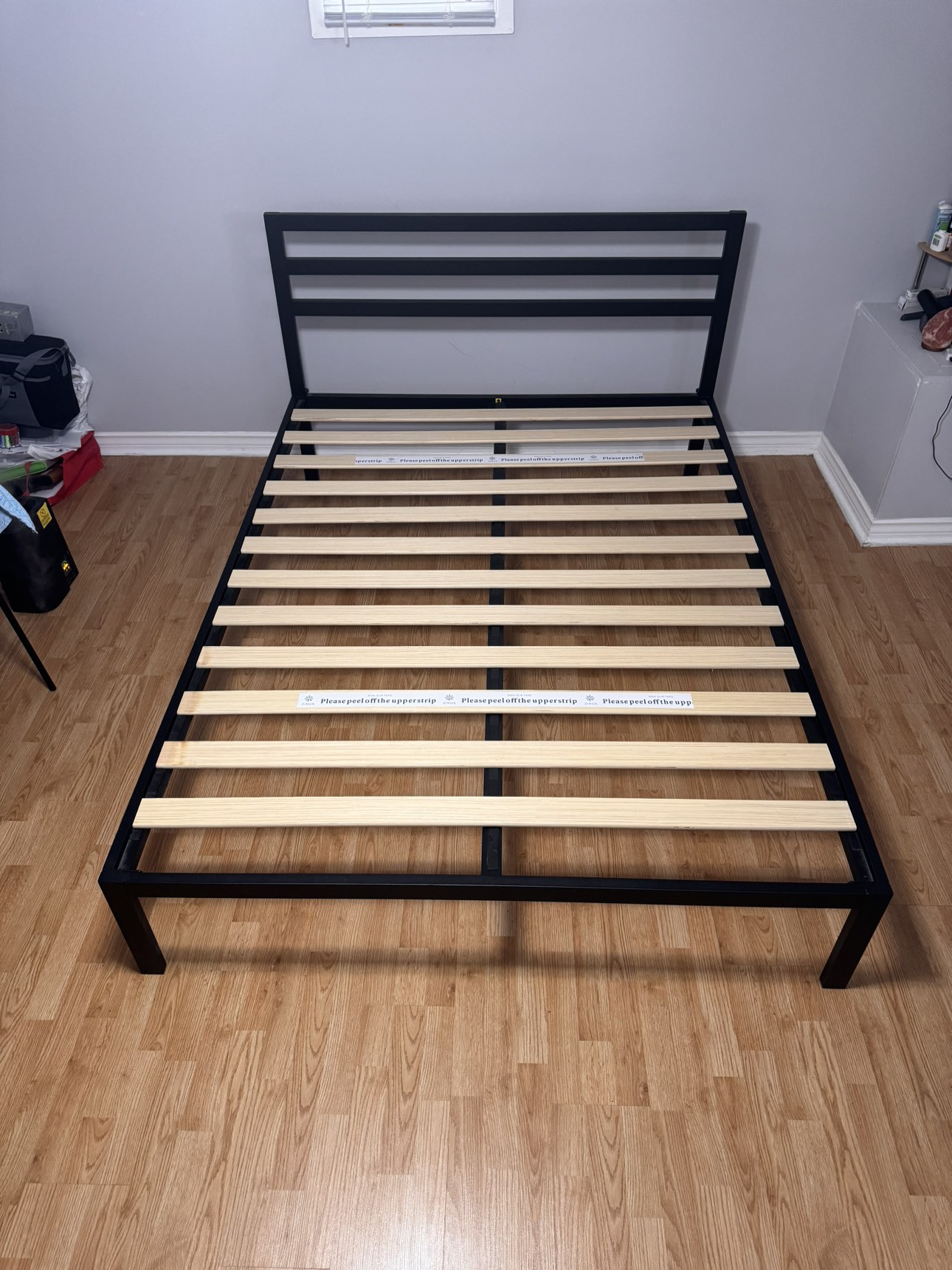 Moving Sale - Queen size bed frame with headboard