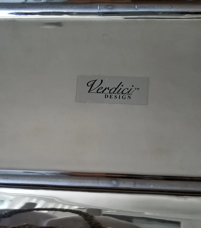 White & Silver Platter / Kitchen & Dining Serving Tray image indicator(3)