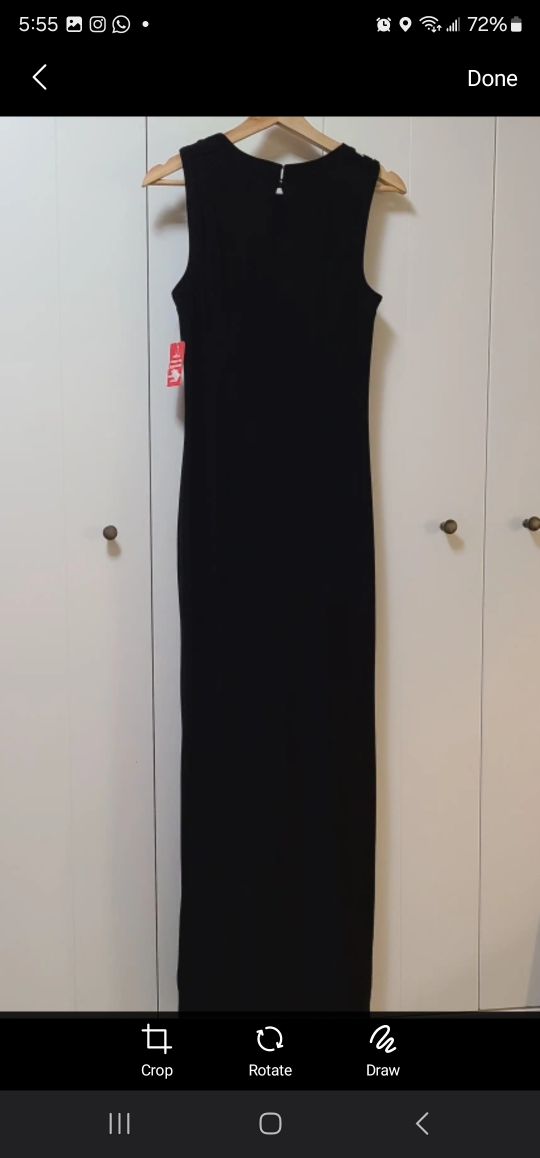 prom's black silver dots dress image indicator(3)