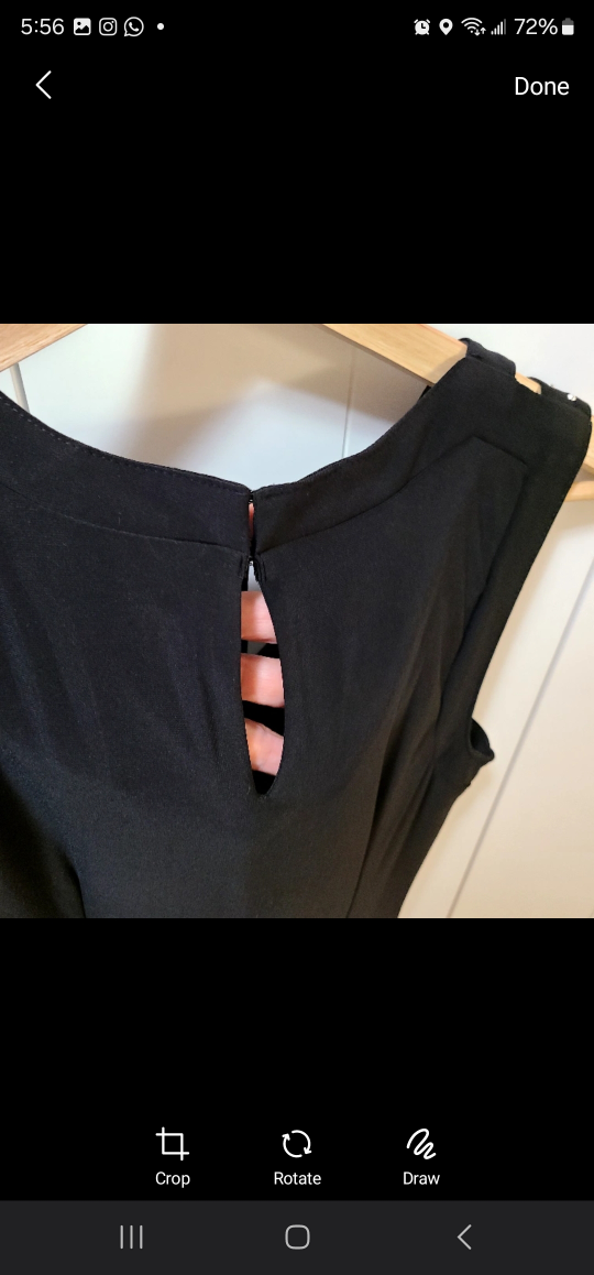 prom's black silver dots dress image indicator(5)