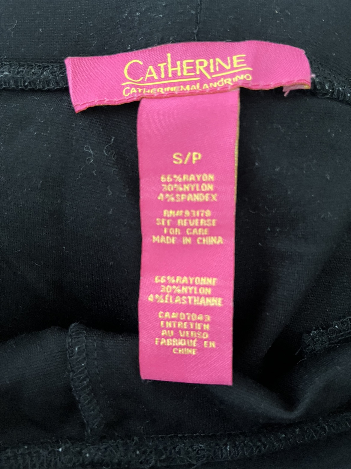 2 black leggings pants image indicator(4)