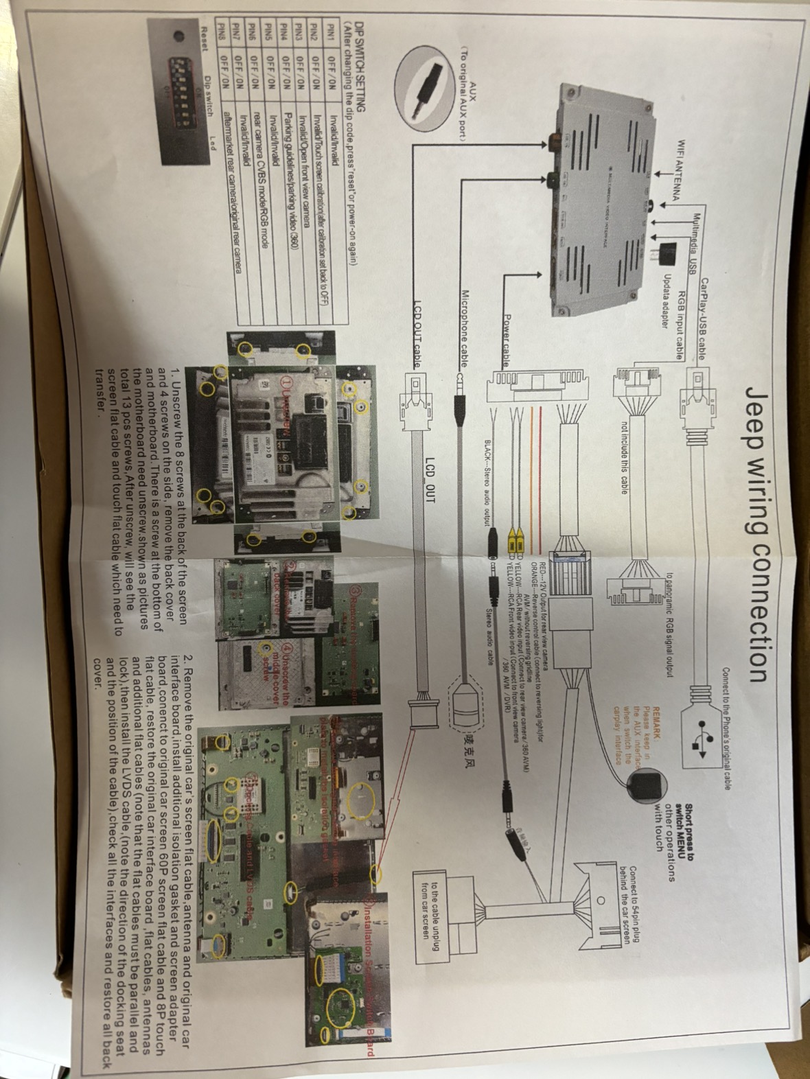 Jeep CarPlay module image indicator(4)