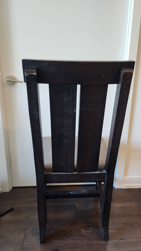 4 dining room chairs - photo 3