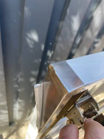 Metal Folding Table - Stainless Steel image indicator(5)