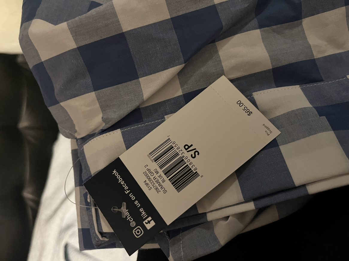 Chaps Blue and White T shirt - photo 4