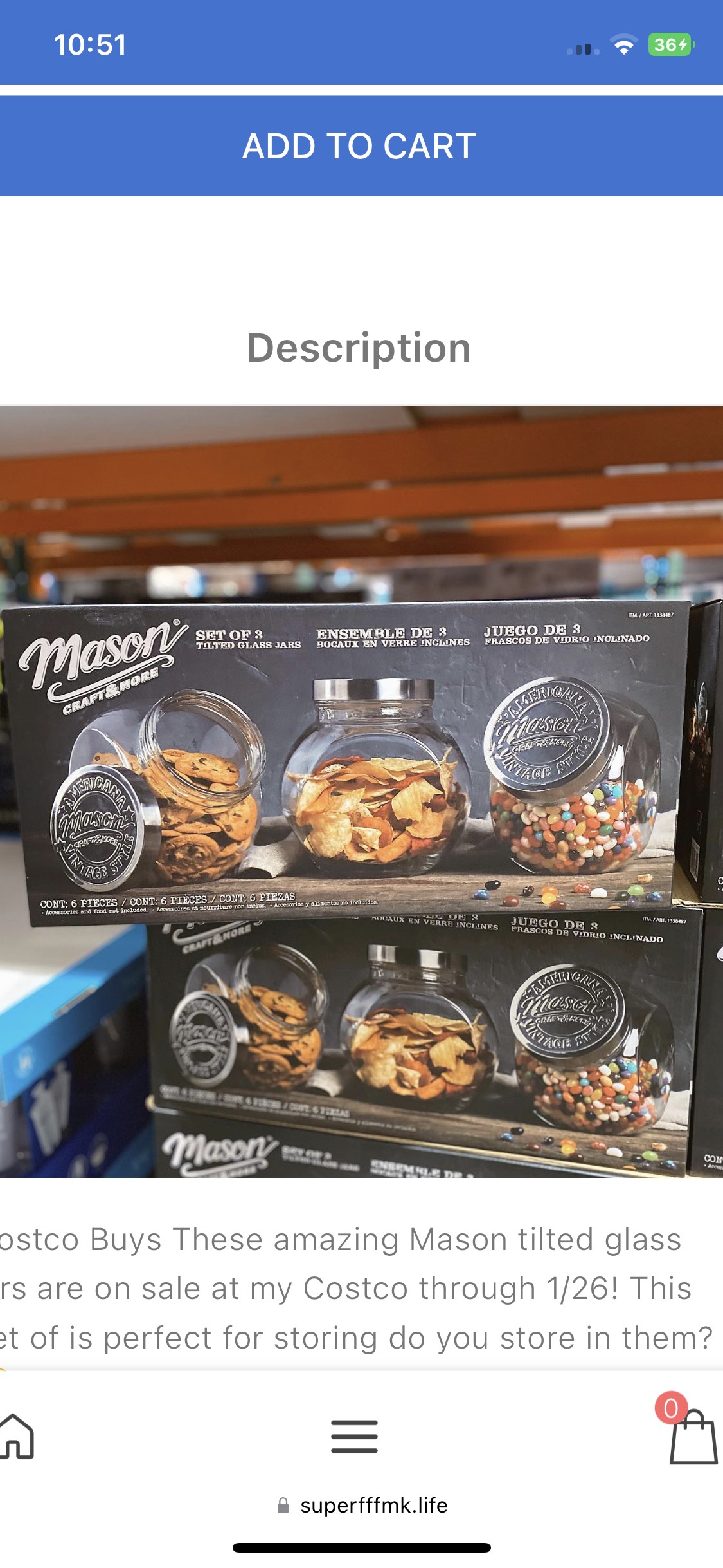 Brand New Large Kitchen Mason Jars thumbnail