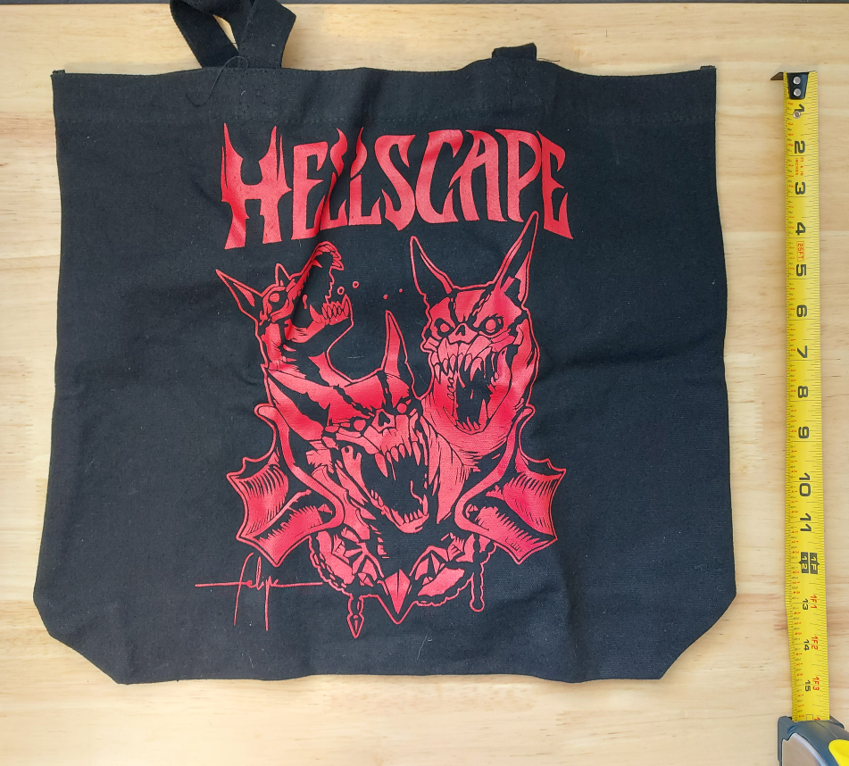 Dungeons and Dragons fantasy tote bags, three styles, reusable image indicator(2)