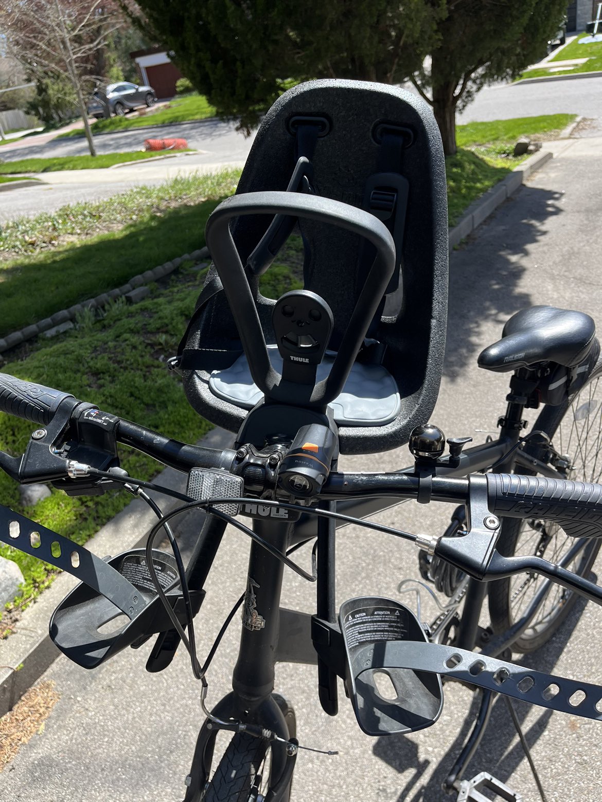 Thule Yepp Nexxt Mini Black/Grey Front Mount thumbnail