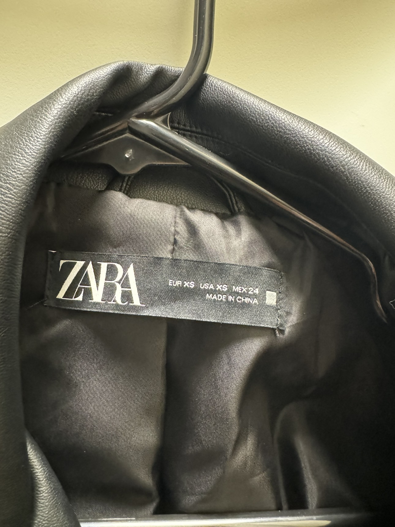 Zara leather jacket - photo 2