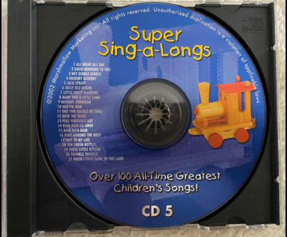 SUPER SING-A-LONGS CDs (40 all time greatest children’s songs) image indicator(4)