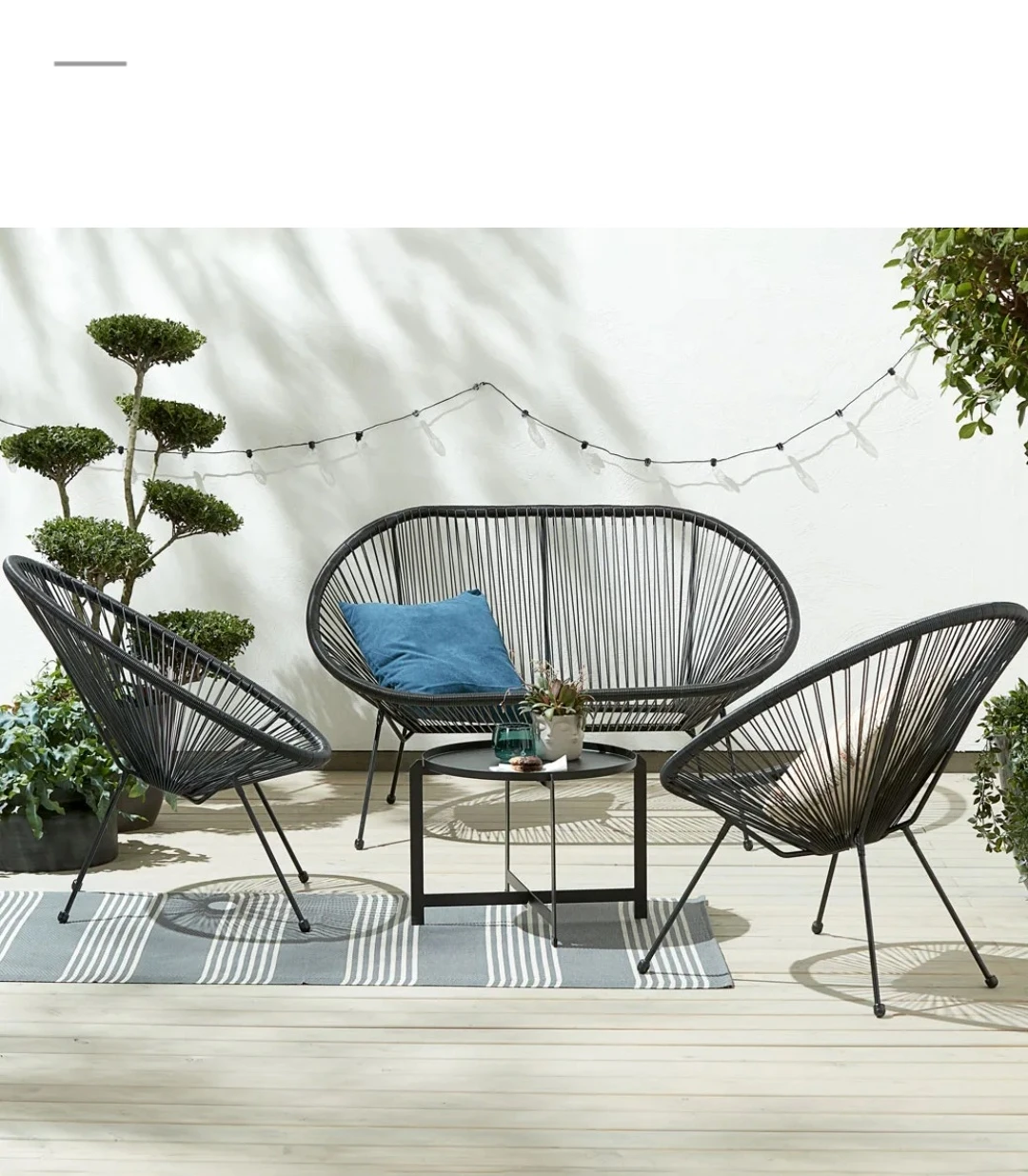 Patio Sofa with or without Cover image indicator(4)