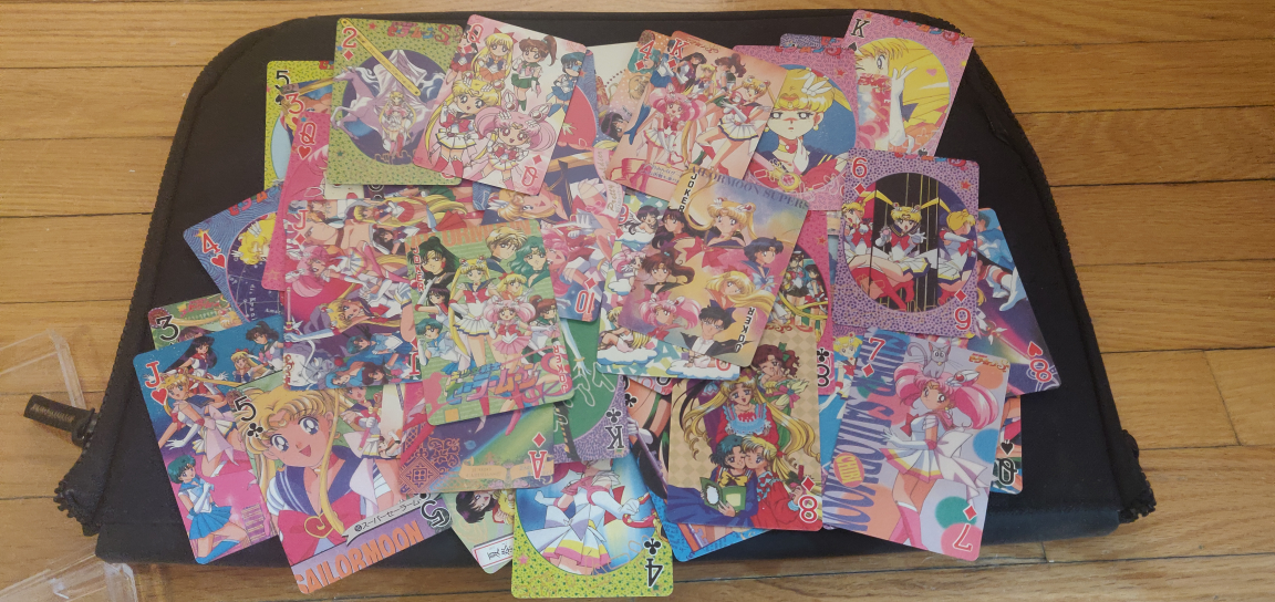 Sailor Moon (pretty soldier) playing cards image indicator(2)