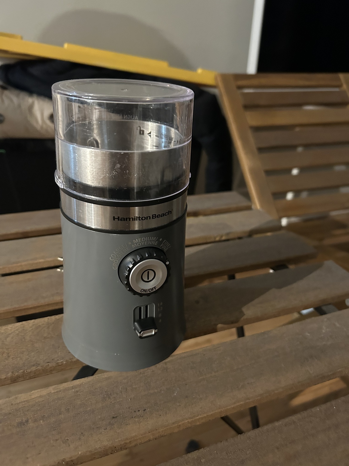 Hamilton Beach coffee grinder