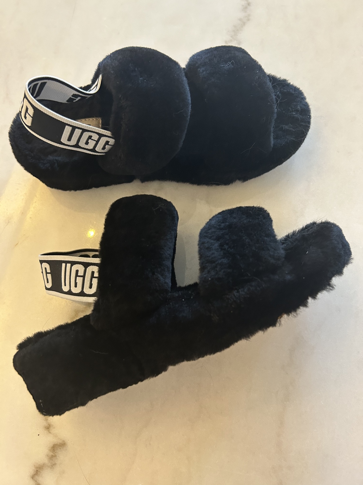 UGG oh yeah sheepskin sandals thumbnail