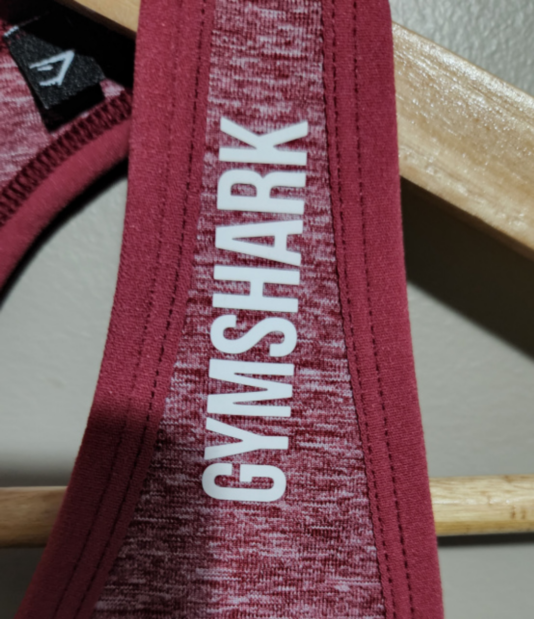 Gymshark Adapt Pink Ombre Dip Dye Seamless Racer Back Sports Bra image indicator(4)