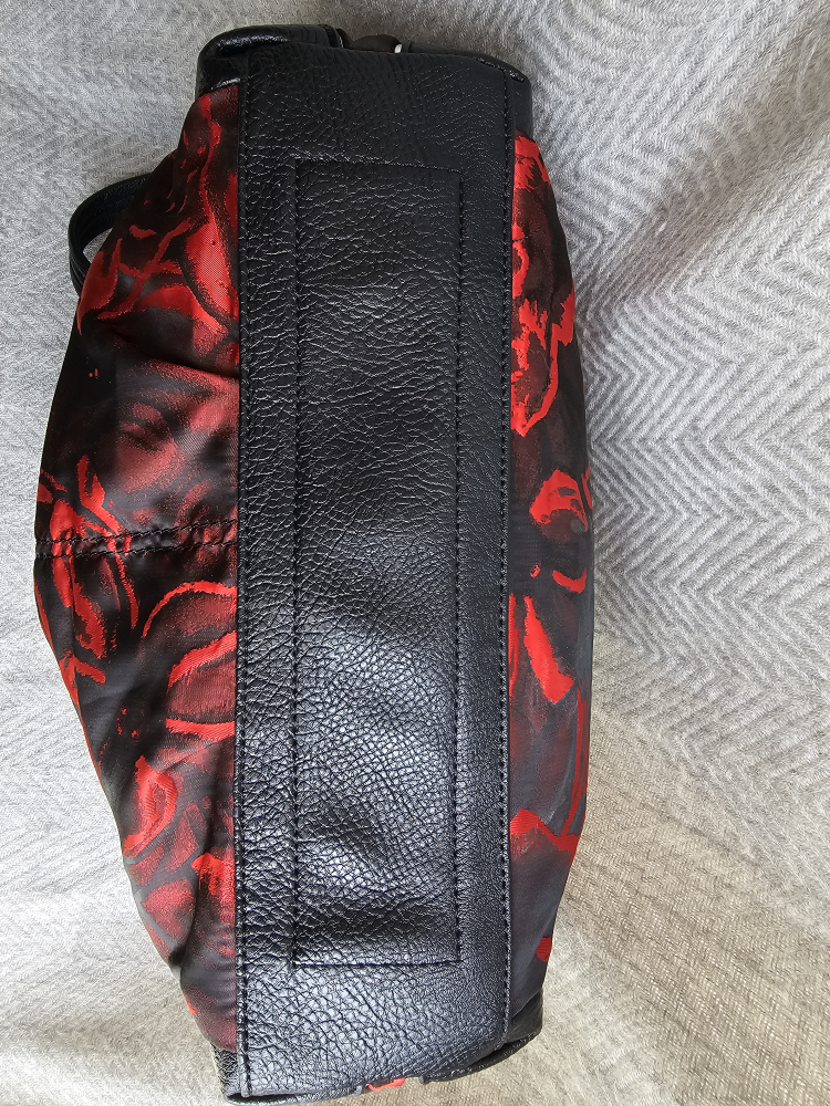  Red/Black Rose Floral Shoulder Purse image indicator(4)