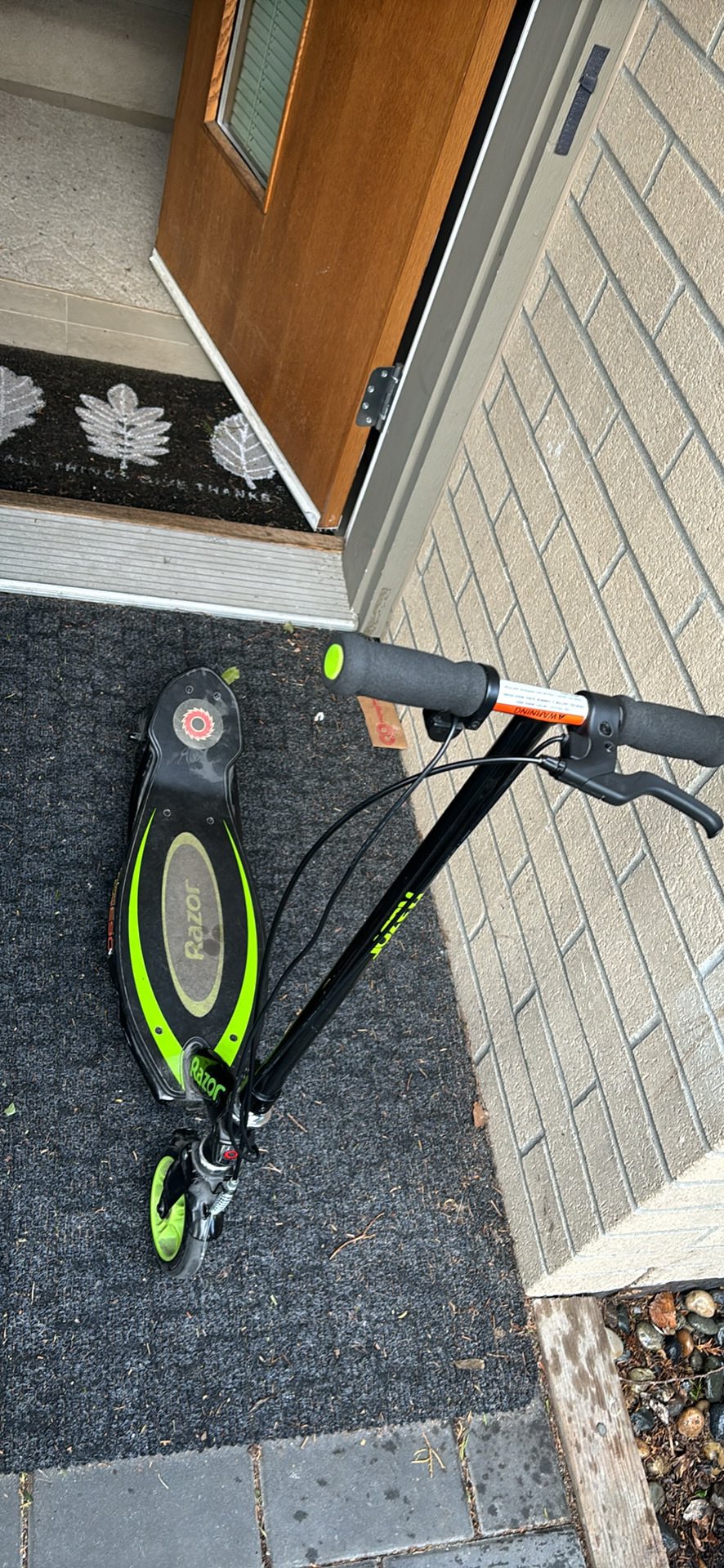 Kids electric scooter