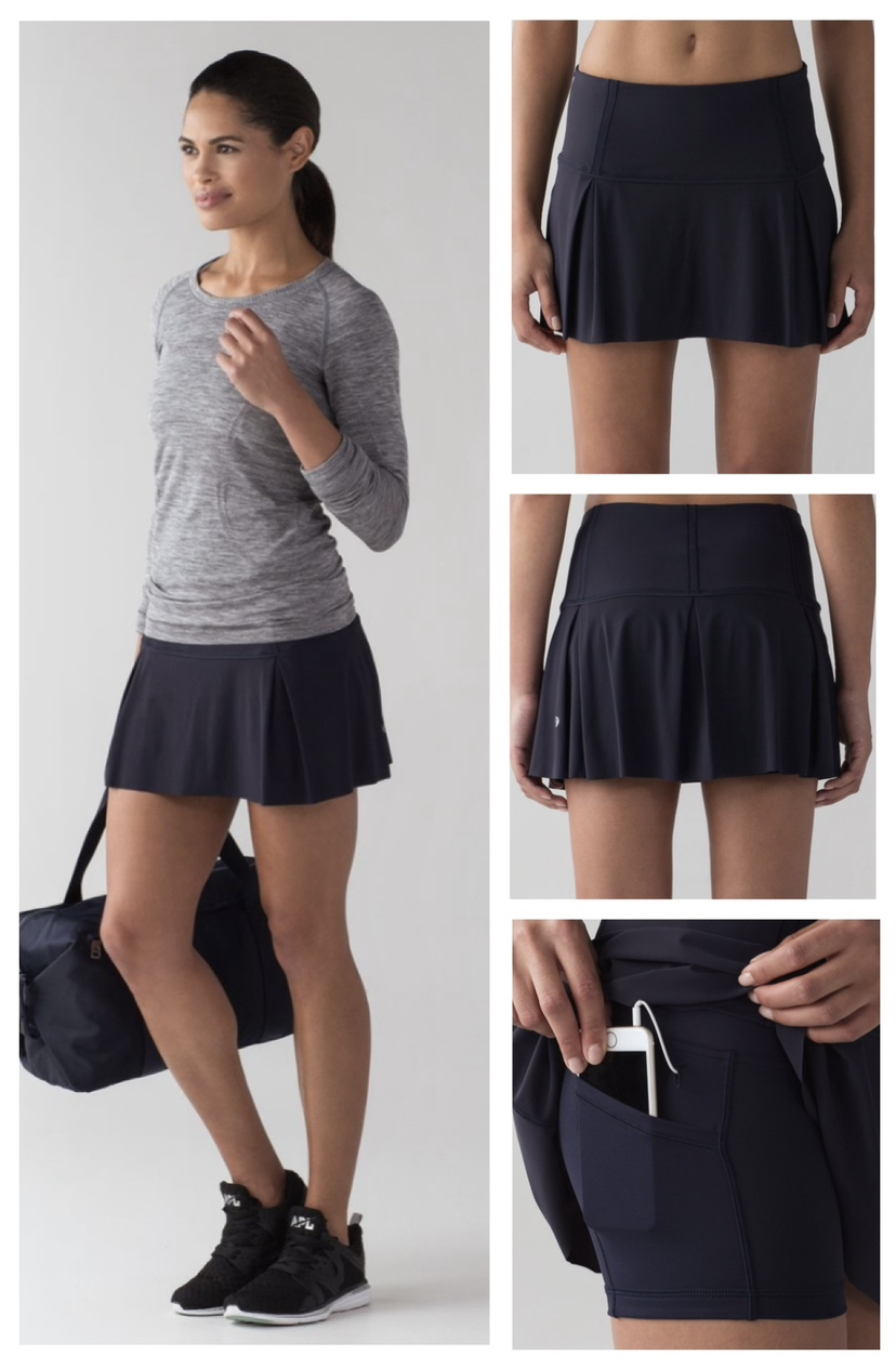 Ladies lululemon Lost In Pace Skirt