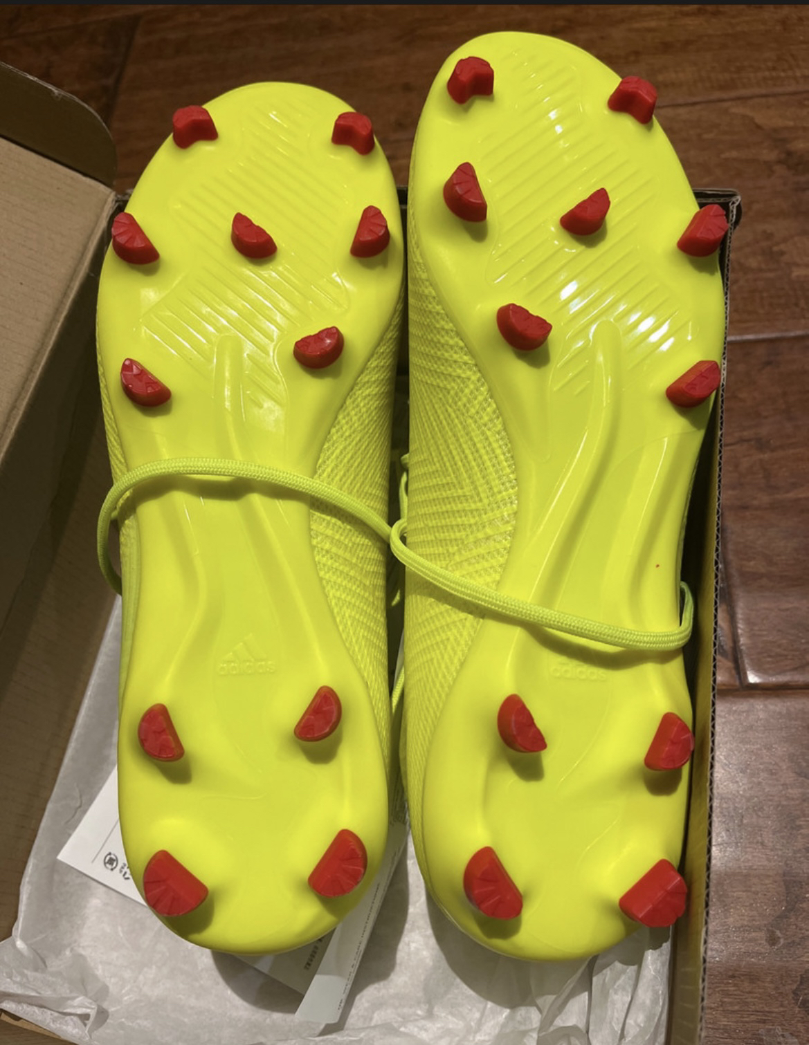 Adidas soccer cleats US 8 brand new image indicator(5)