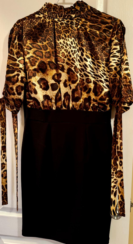 ADL Brand new animal print dress, knee high image indicator(2)