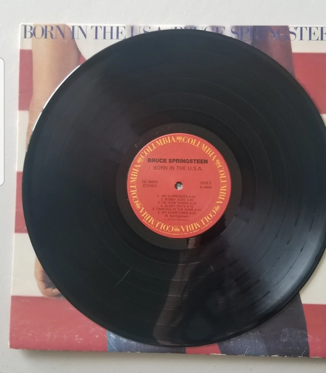 Authentic 1984 Bruce Springsteen Born in the USA 12" Vinyl image indicator(3)