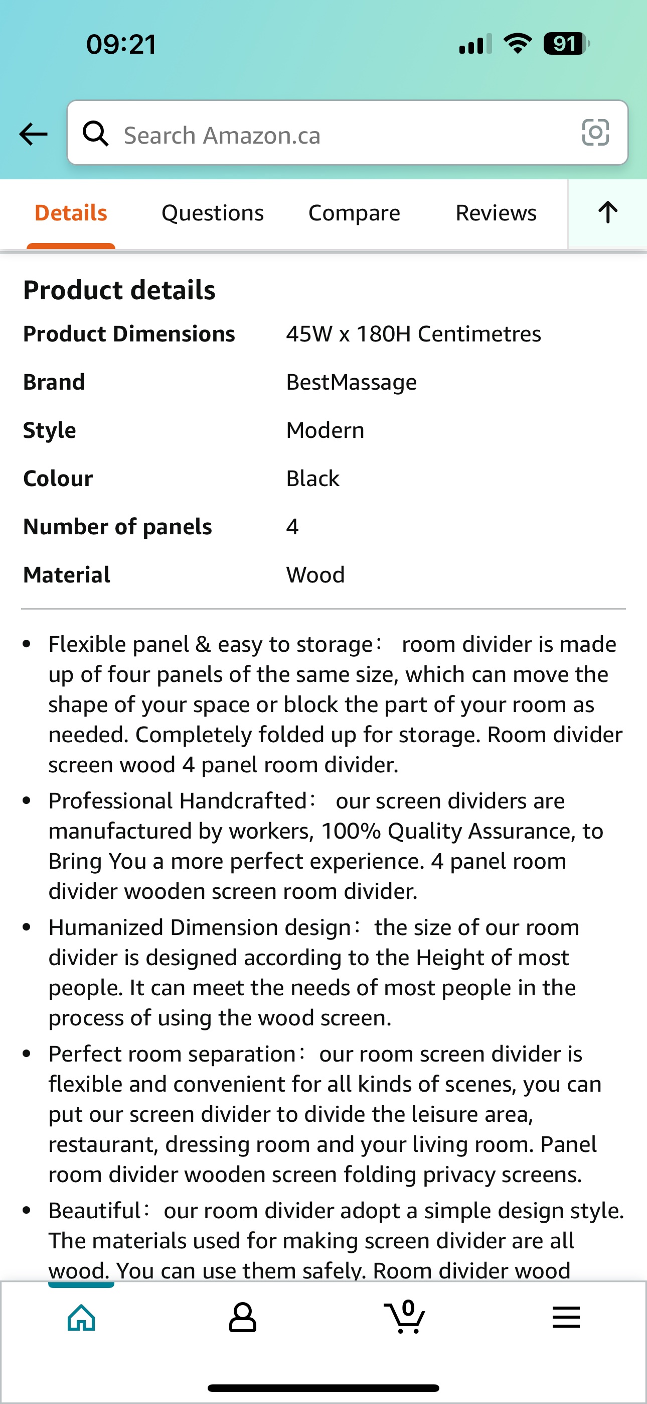 Room divider - photo 2