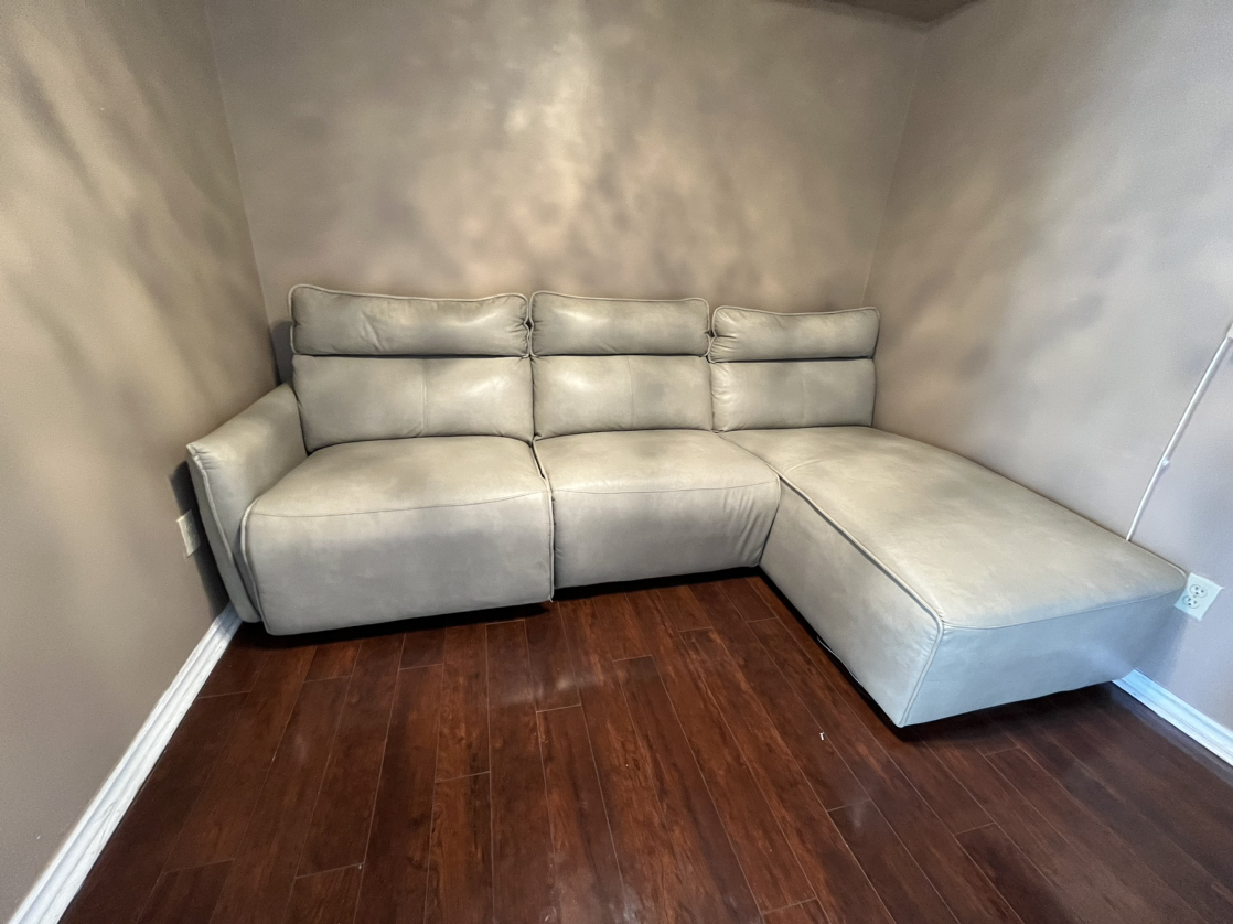 Sectional Recliner Sofa Electric - photo 2