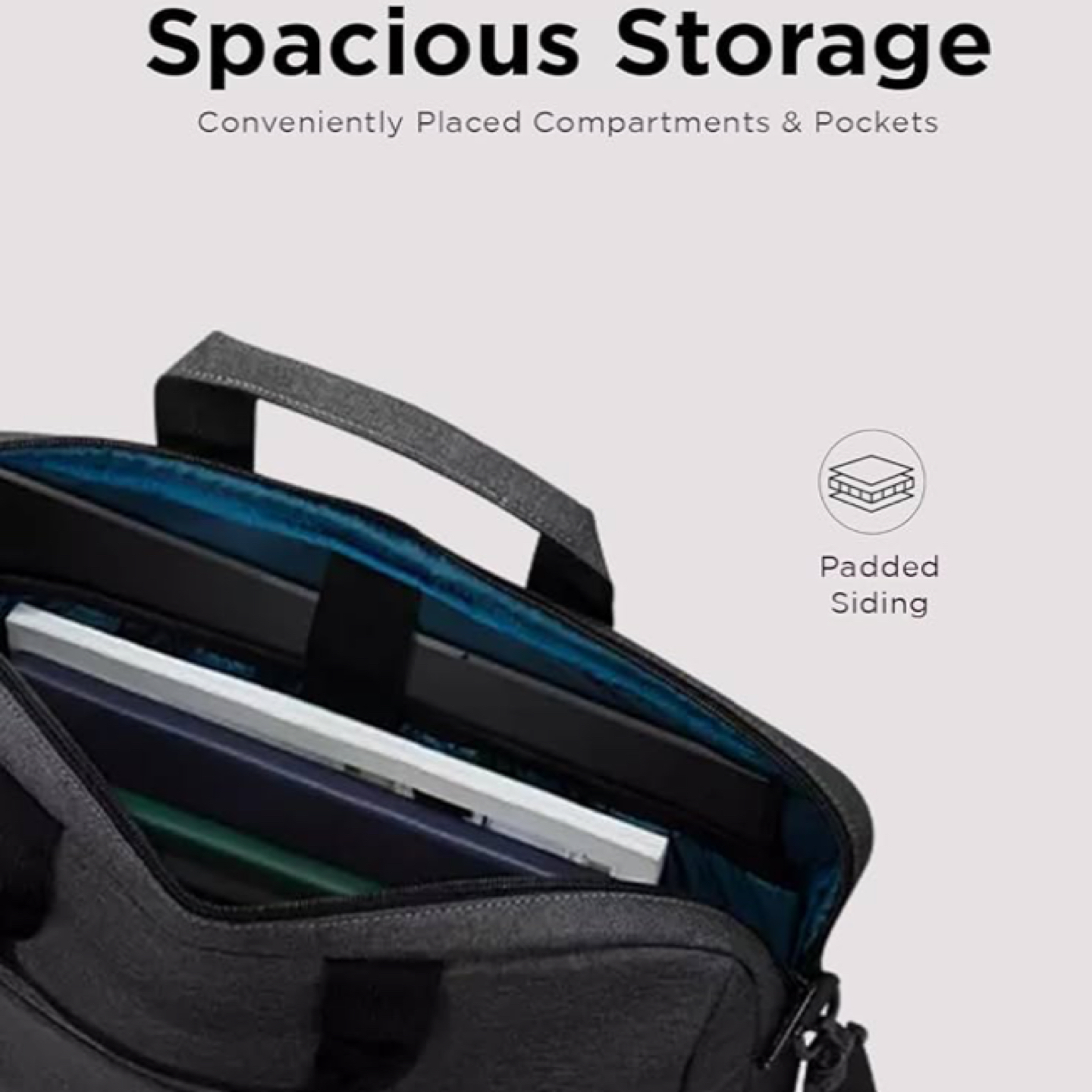 NEW Lenovo 15.6” Laptop Carrying Messenger Bag image indicator(5)