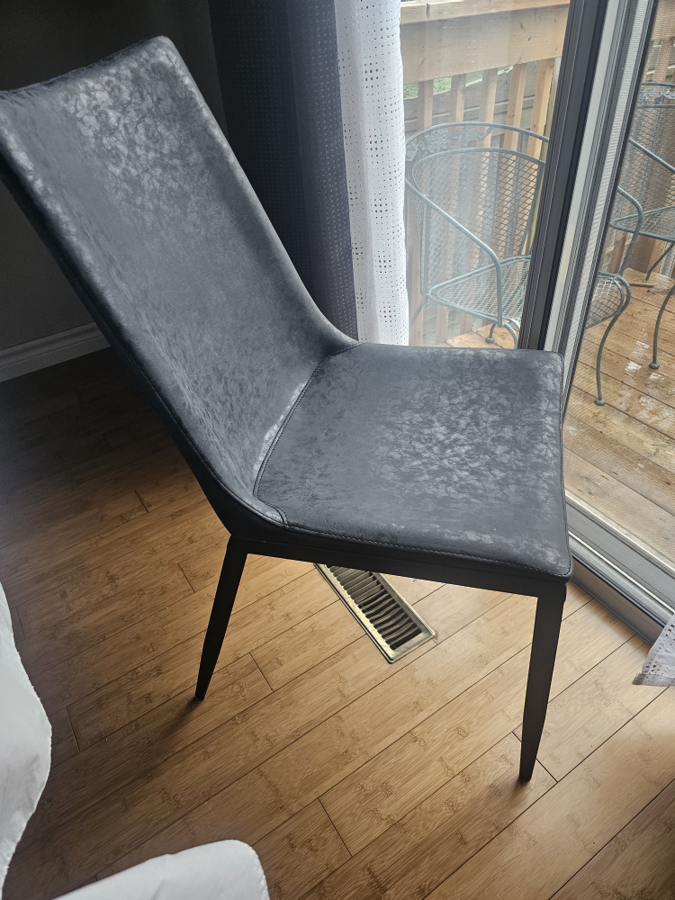 Elegant Leather Dining Chairs image indicator(3)