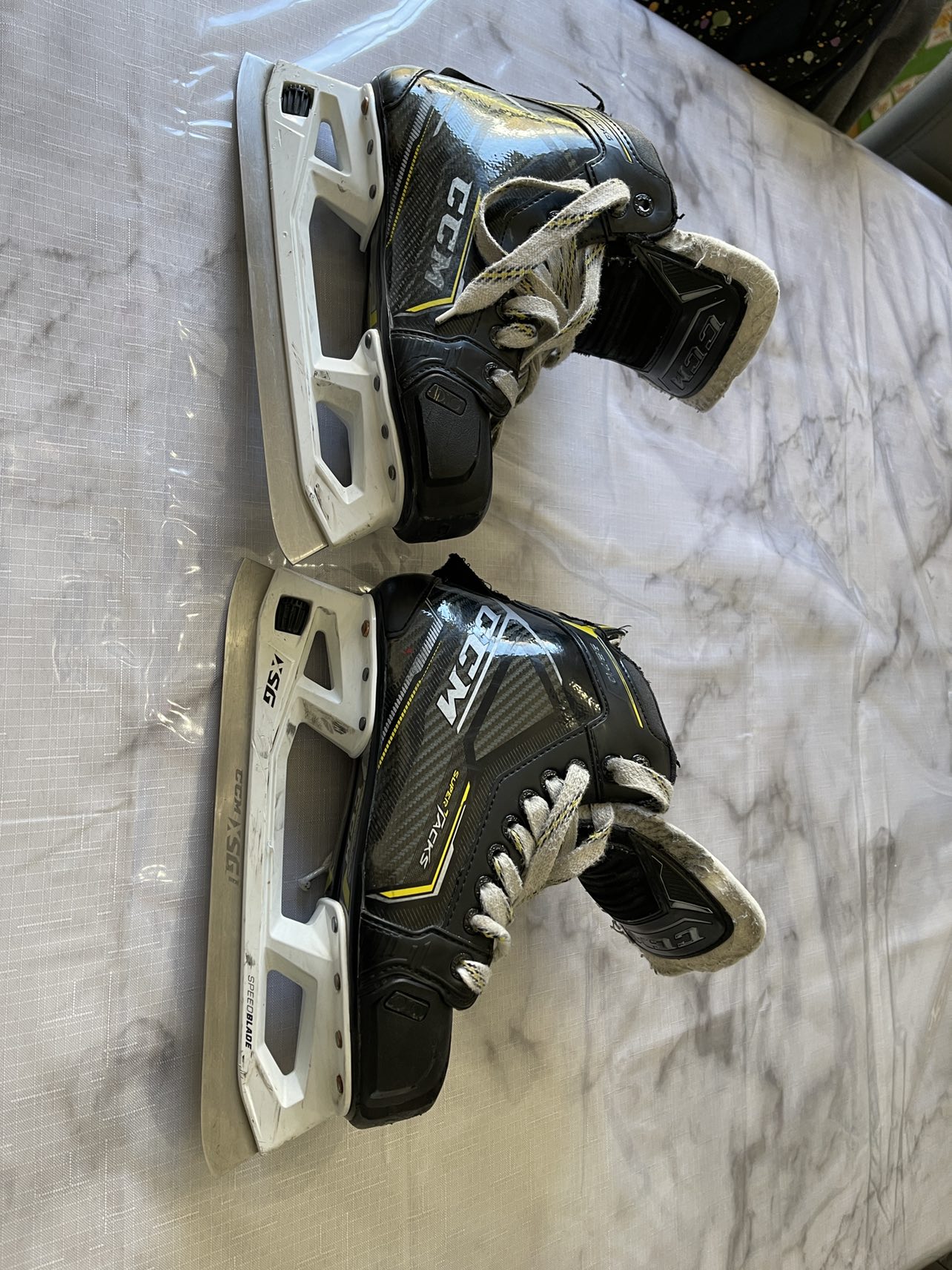 CCM Super Tacks goalie skates size 6 D