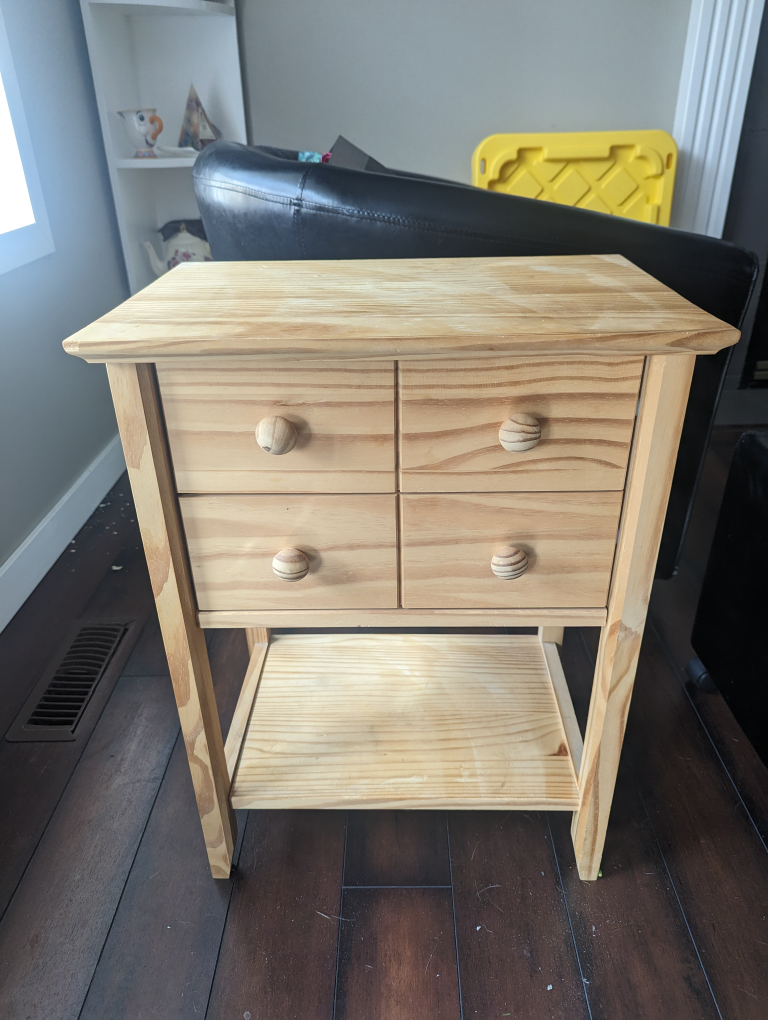 Wooden Side Table