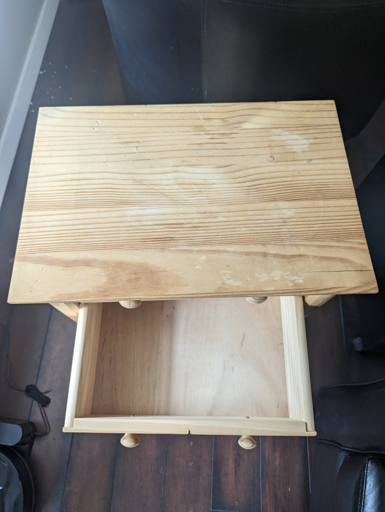 Wooden Side Table - photo 3