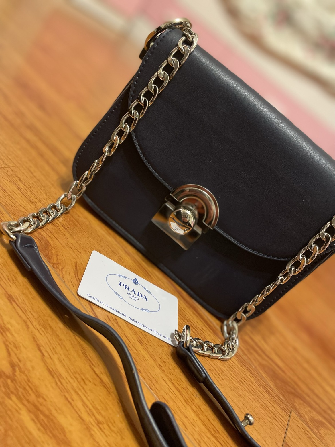 Prada Navy Blue Bag - photo 2