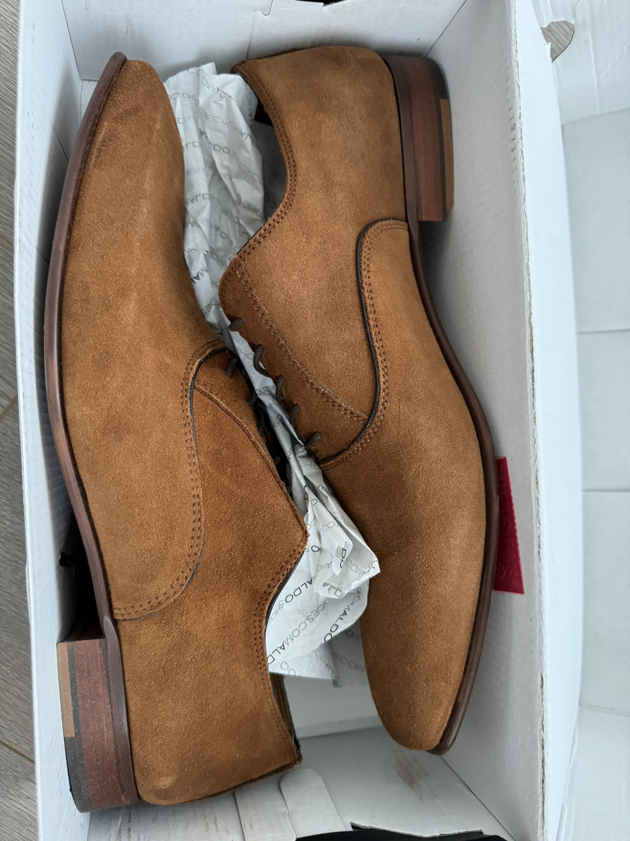New Aldo Men’s Dress/Casual Suede Shoes (size 11) - photo 2