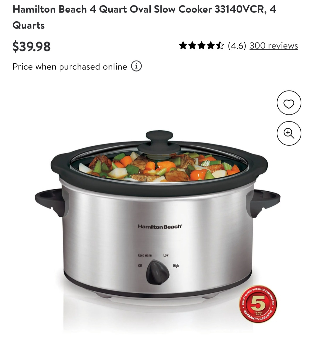 SLOW COOKER